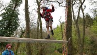 Rope & Ladder Climb / Crate Climbing / Wobbly Pole / Tyrolean photo