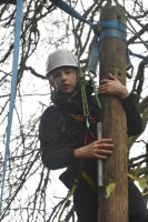 Peg Pole Climb photo