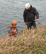 Abseiling photo