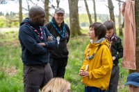 Dwayne Fields, UK Chief Scout Visit photo